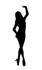 Dancer+silhouette